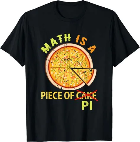 Funny Mathematics Teacher Science Pizza Gift Math T-Shirt - Walmart.com