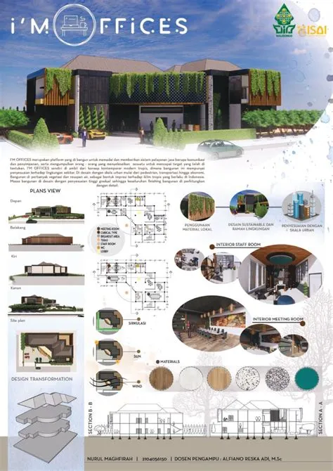 Poster Arsitektur | Presentasi Arsitektur