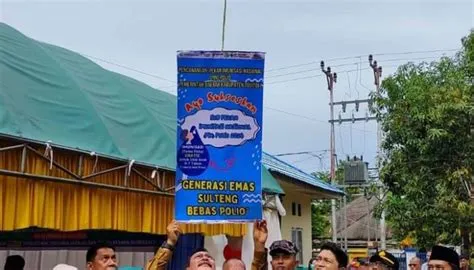 Tolitoli Gelar Pekan Imunisasi Nasional (PIN) Polio, Bupati dan Wakil ...