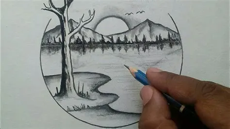 How To Draw Beautiful Drawings Of Nature