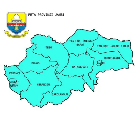 Perlu Tahu! Ini Daftar Wilayah di Provinsi Jambi, Terdapat 9 Kabupaten ...