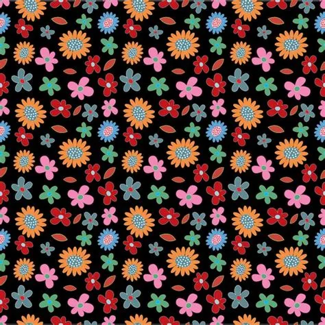 Premium Vector | Flower spring seamless pattern background