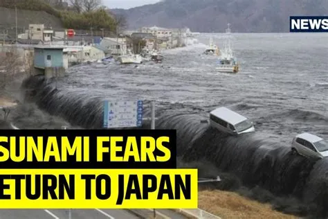 Tsunami waves in japan 2025 Lituya bay tsunami 1958 damage