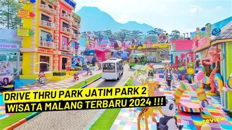 DRIVE THRU PARK JATIM PARK 2 || WISATA MALANG TERBARU 2024 !!! - YouTube