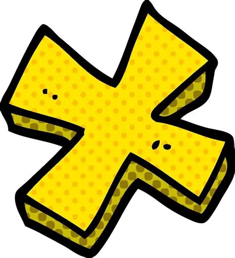 cartoon doodle multiplication symbol 12154168 Vector Art at Vecteezy