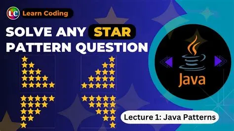 Star Pattern Programs in Java | Learn Coding - YouTube