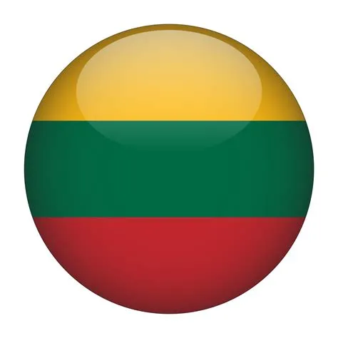 Lithuania 3D Rounded Flag with Transparent Background 15272039 PNG