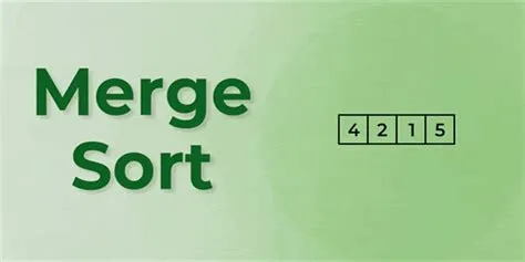 Merge Sort Algorithm - GeeksforGeeks