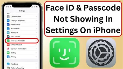 How To Fix Face iD & Passcode Option Not Showing & Missing From ...