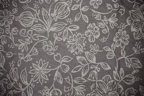Gray Floral Pattern - Abstract Vector Floral Seamless Pattern Exotic ...