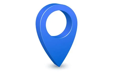 Blue Location Pin Icon. 3d Geo Tag Graphic by yummybuum · Creative Fabrica