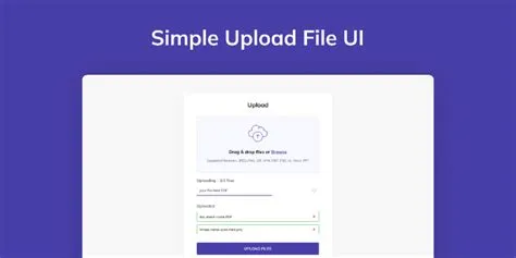 Upload File Ux Design at Violet Charette blog