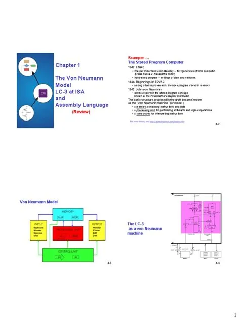 Ch01 - Von Neumann Model - LC-3 at ISA - Assembly Lan - Review | PDF ...