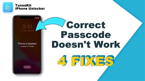How to Fix iPhone Enter Correct Passcode Doesn't Work|Won't Accept ...