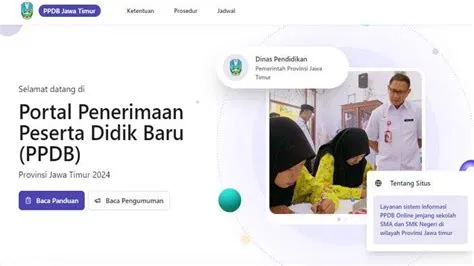 PPDB Jatim 2024, Pengambilan PIN Siswa Wajib Datang ke SMA/SMK Negeri ...