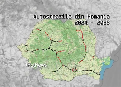 HARTĂ INTERACTIVĂ Bilanțul autostrăzilor: Ce s-a deschis în 2024 și ...