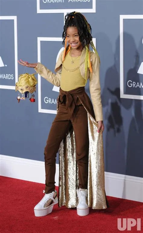 Photo: Willow Smith arrives at the 53rd Grammy Awards in Los Angeles ...