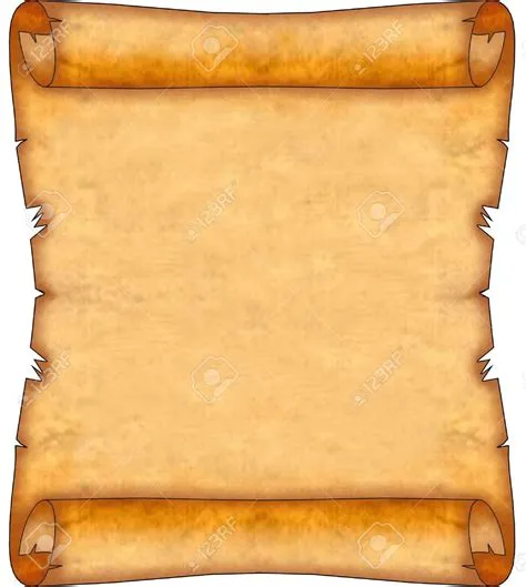 Free Blank Scroll Template - Templates Printable