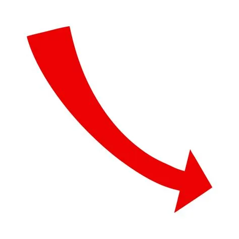simple red arrow illustration 17744723 PNG