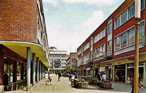 Princesshay in the 70s | Exeter devon, Old photos, Exeter