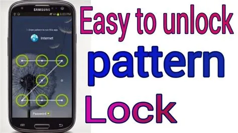 How To Unlock Pattern In Android If Forgotten at Jade Stainforth blog