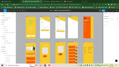 FIGMA | Mendesain Aplikasi E-Presensi dengan FIGMA dan Kodular ...