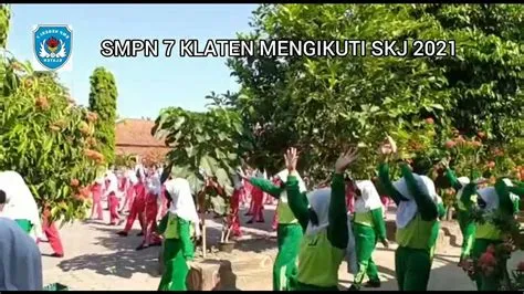 SMPN 7 Klaten berperan aktif dalam Senam SKJ 2021 untuk Pemecahan Rekor ...
