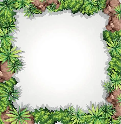 Nature Border Clip Art
