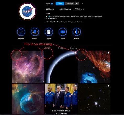 icon is missing from pinned posts. How to bring it back ? Tried ...