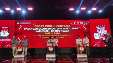 Debat Calon Bupati Batola 2024, Ketiga Paslon Adu Janji Pupuk Subsidi ...