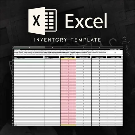 Excel Inventory Templates - Free Word Template