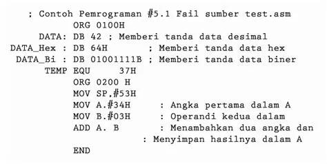 Apa itu Bahasa Pemrograman Assembly? Mengenal Bahasa Pemrograman Assembly