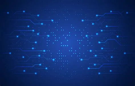 Dark Blue Technology Background 1882531 Vector Art at Vecteezy