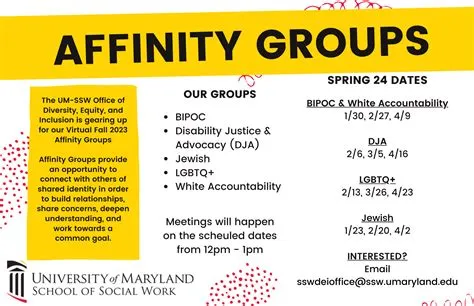 School of Social Work Affinity Groups Coming Back for Spring 2024 - The Elm