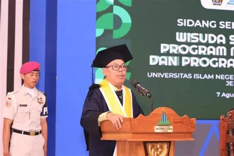 Begini Empat Pilar UIN KHAS Jember, Pesan Prof Hepni kepada Wisudawan ...