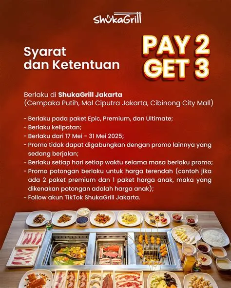 ShukaGrill Jakarta | Central Jakarta