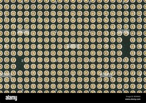 cpu pins texture Stock Photo - Alamy