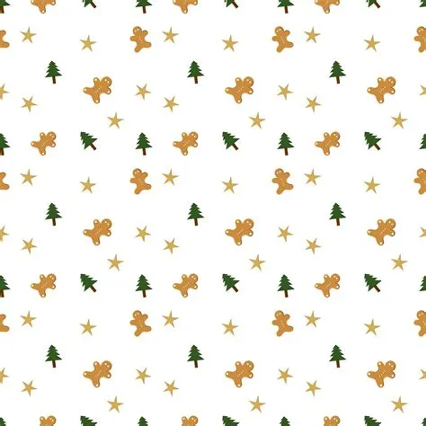 Christmas vector repeat pattern, simple Christmas theme vector repeat ...