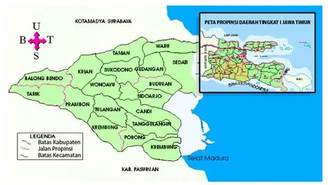 AGIL C.M. "BlogChannel": Map Of Sidoarjo Regency East Java