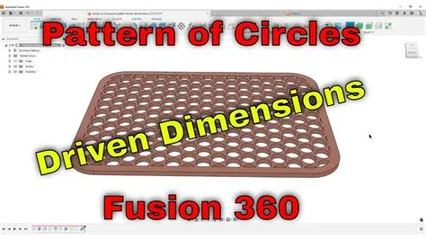 Hexagon Pattern of Circles with the help of Driven Dimensions - Fusion ...