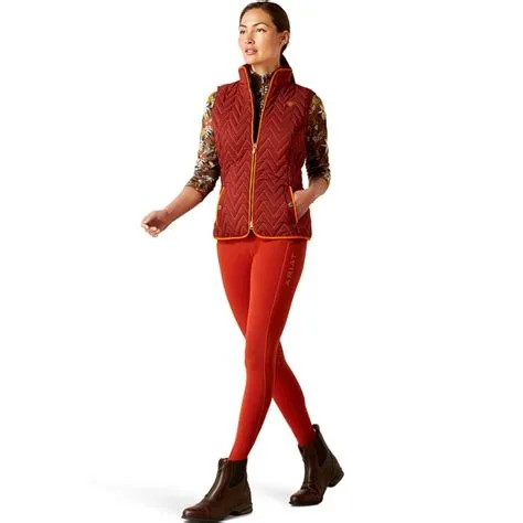 Ariat Ashley Insulated Vest - Fired Brick
