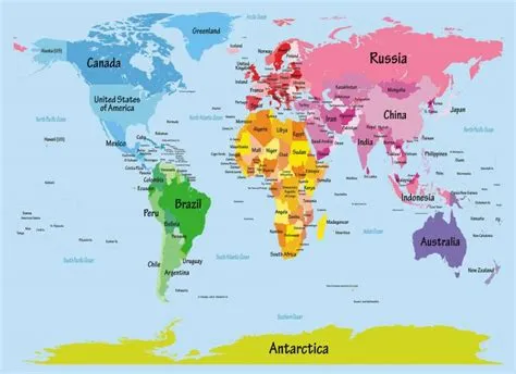 World Map Printable For Students