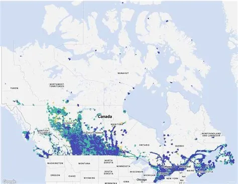 Canada Cellular Coverage Maps Compared - Cellular Maps.com