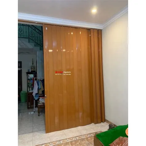 Pemasangan Folding Door PVC di Jl Candi Gebang Ngemplak Sleman ...
