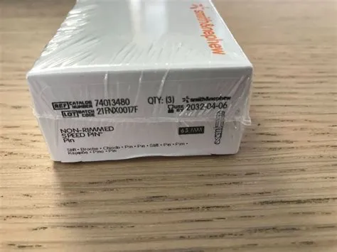 New SMITH & NEPHEW 74013480 Non-Rimmed Speed Pin 65mm (3/Box ...