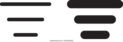 Three Horizontal Lines Icon Menu Icon Stock Vector (Royalty Free ...