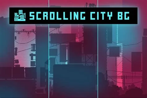 Free Scrolling City Backgrounds Pixel Art - CraftPix.net