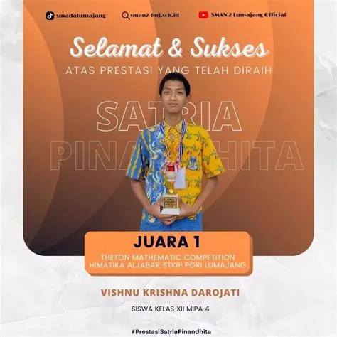 oleh SMAN 2 Lumajang di Juara Lomba 2023 | Juara, Berkelas