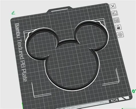 STL file Mickey Mouse pin board 🐁 ・3D printable model to download・Cults