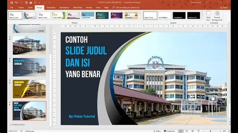 Contoh Presentasi Yang Baik Dan Benar - Aneka Contoh